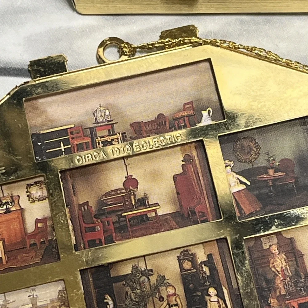 Mount Vernon Powel Coach Christmas Ornament w/Bing & Grondahl Circa 1910 GoldLOT